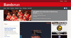 Desktop Screenshot of britishbandsman.com